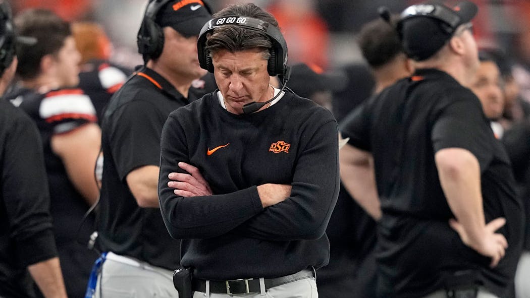 Oklahoma St. Coach Mike Gundy - Dec. 2, 2023