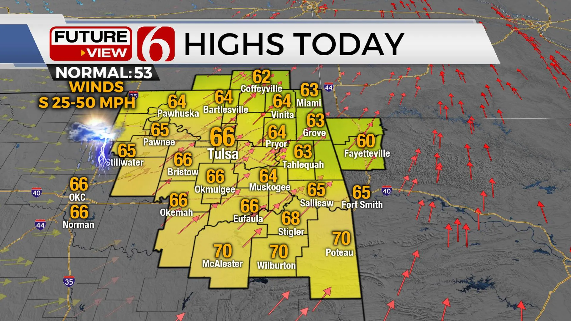 Tuesday Highs