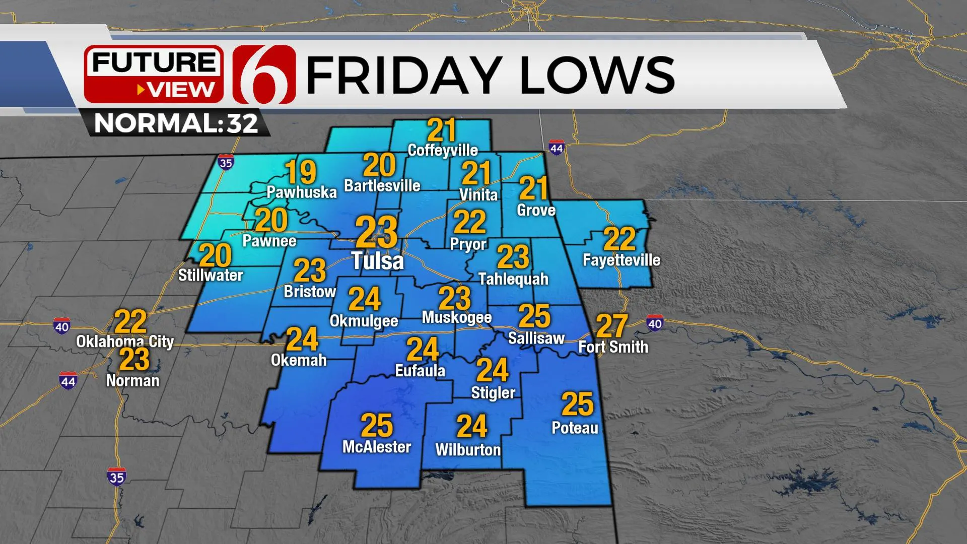 Friday Lows