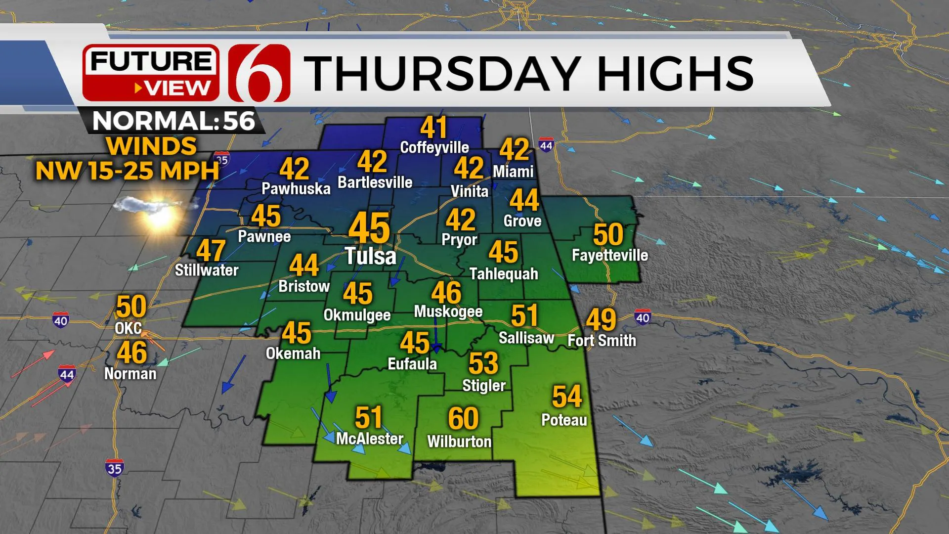 Thursday Highs