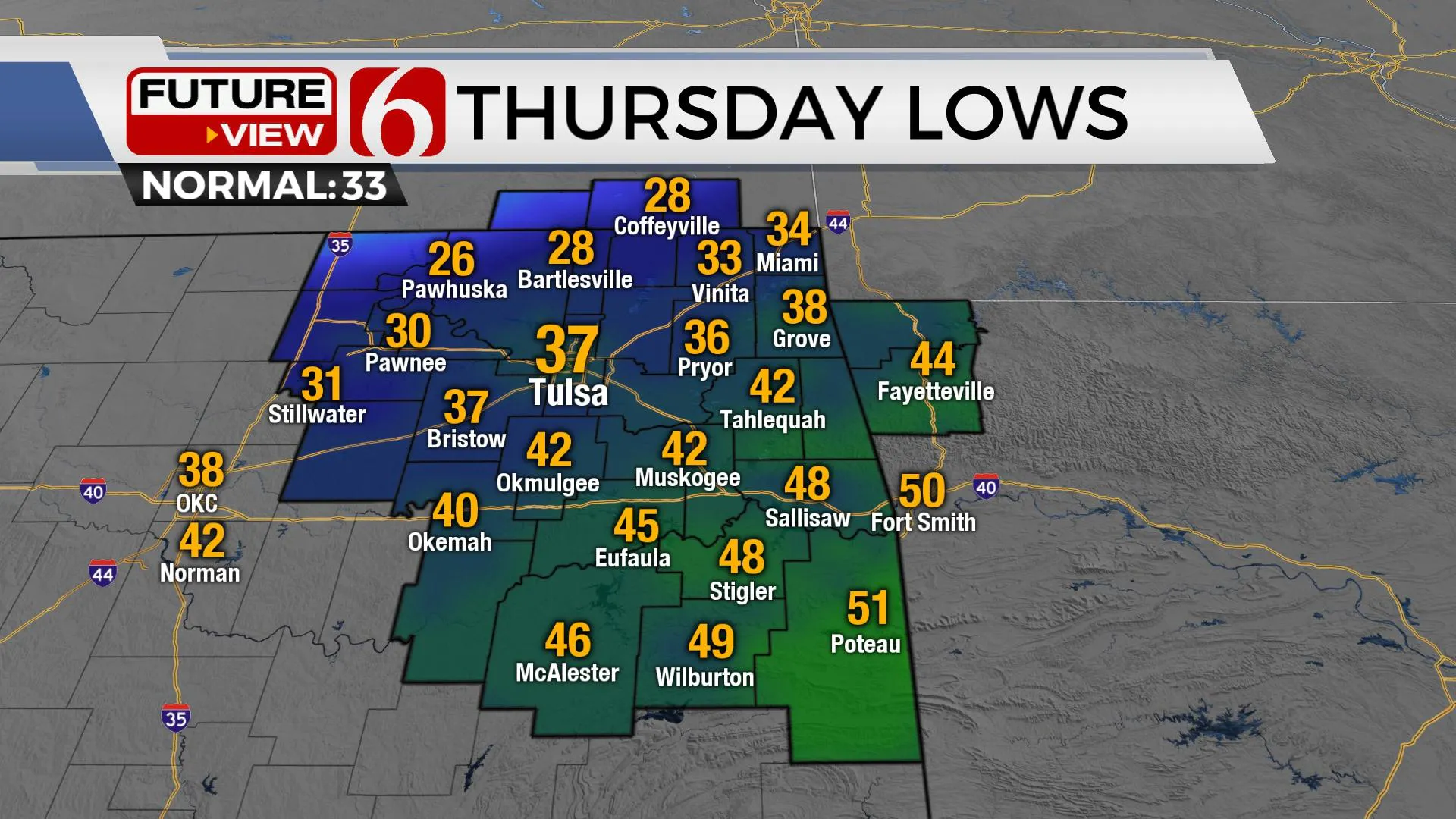 Thursday Lows 