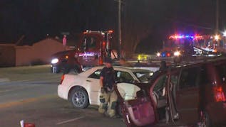 Emergency Crews Respond To Head-On Crash In Tulsa 