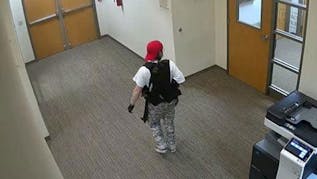 Police Release Video Showing Nashville Shooter Breaking Into The School