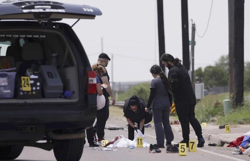 8 Dead After Pedestrians Struck By Car Outside Texas Migrant Shelter