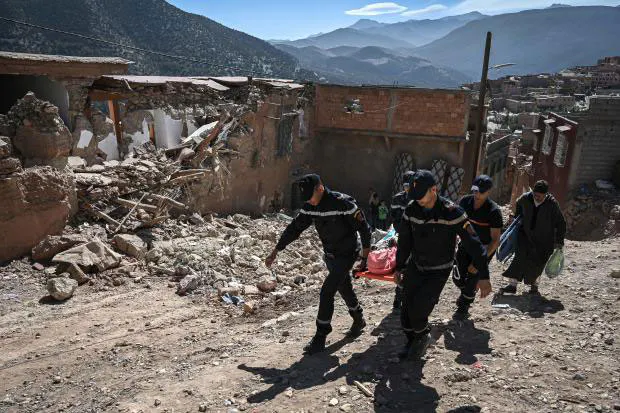 Morocco Earthquake Rescue