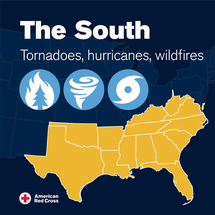 The South - Common Weather Disasters