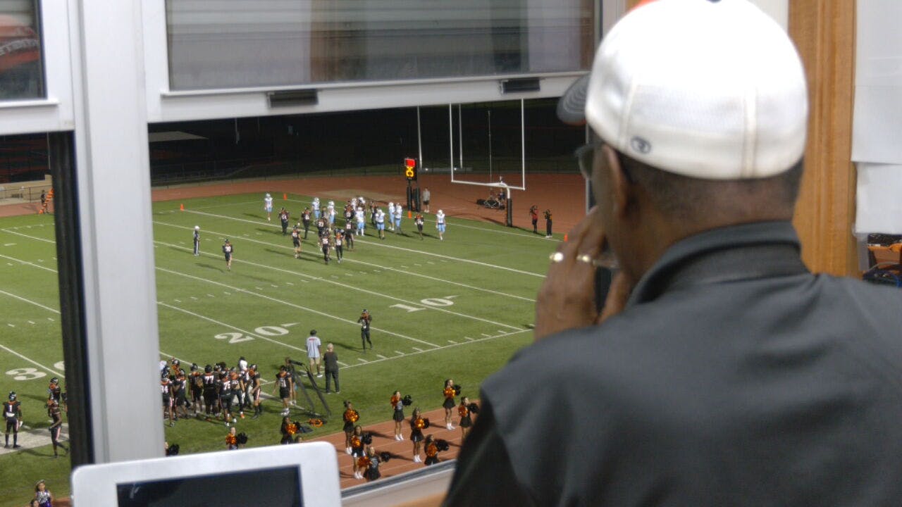 Booker T. Washington's Lawrence 'Night Train' Lane Celebrates 55 Years As  High School Football Announcer