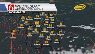 WEATHER BREAKDOWN: Balmy Wednesday In Green Country