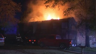 Family Escapes Large House Fire Overnight In Berryhill