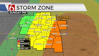Storm Chances Return On Sunday Afternoon