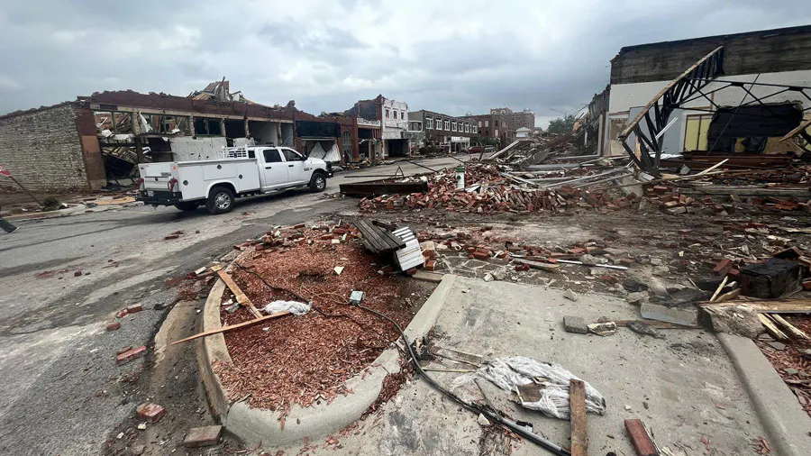 Sulphur Storm Damage - April 2024