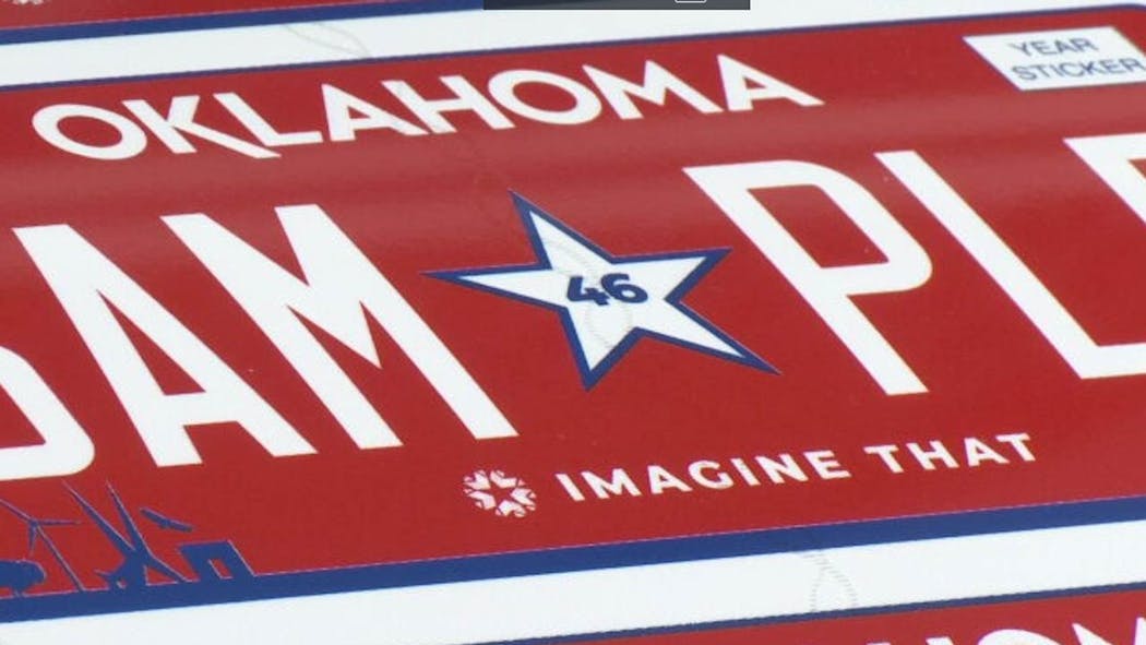 New Official State License Plate Design Revealed For Oklahoma