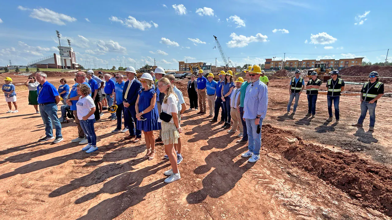 Stillwater high school groundbreaking