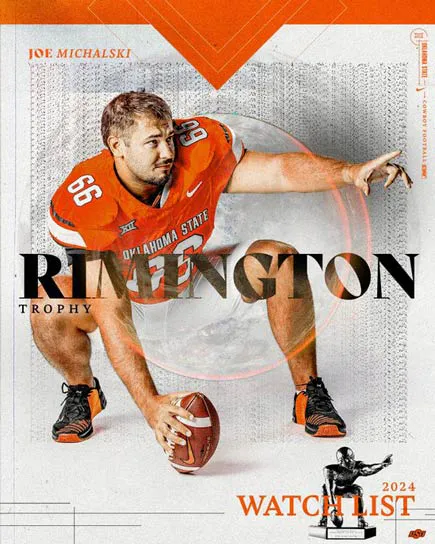 Joe Michalski OSU Cowboy Rimington Watchlist