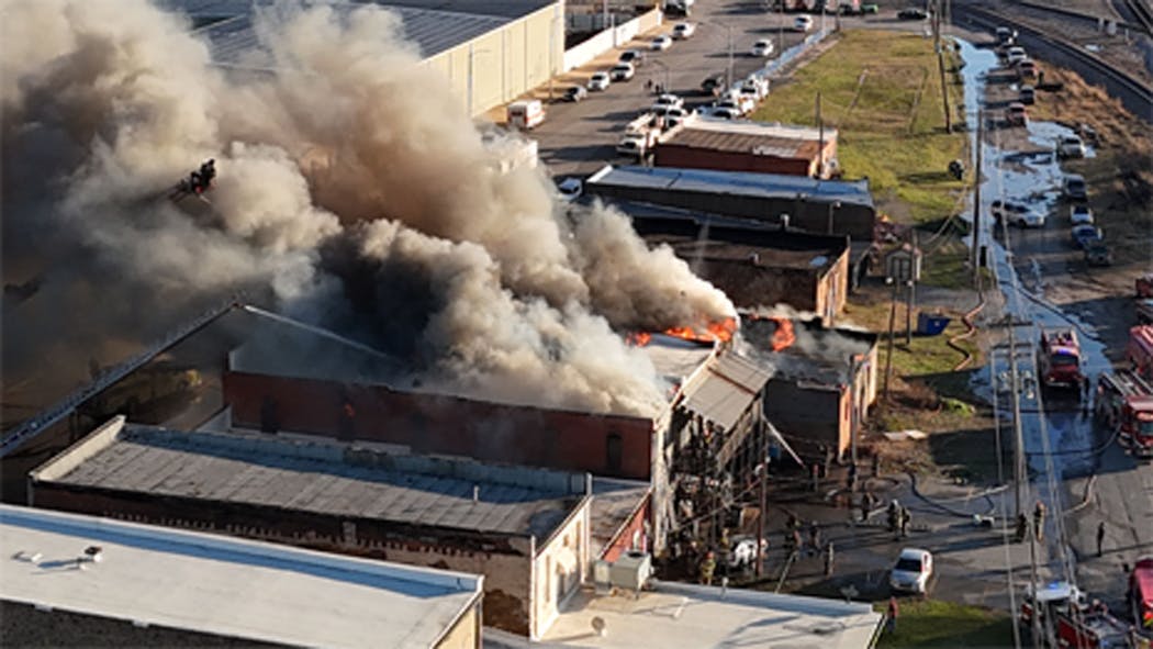 Wagoner Building Fire - Dec. 30, 2024