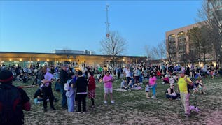 Guthrie Green Hosts Community Vigil For Owasso Teen Nex Benedict