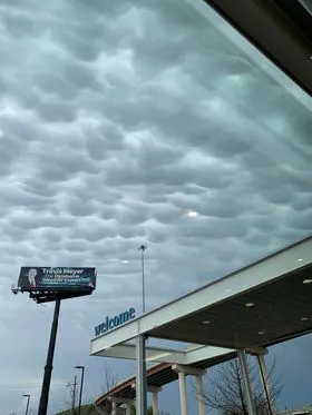 Mammatus Clouds in Oklahoma - March 14, 2024