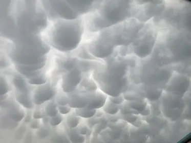 More Mammatus Clouds - March 14, 2024
