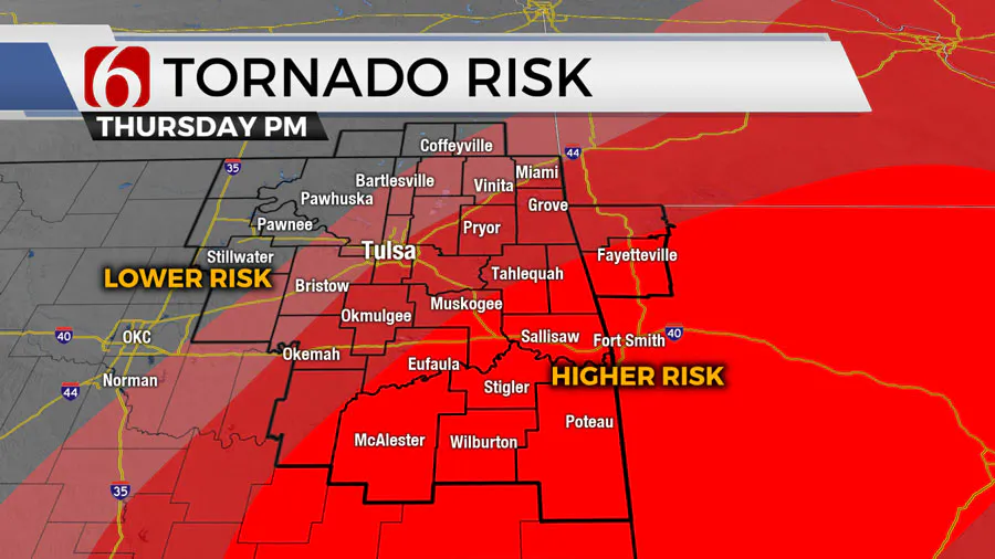 Tornado Risk 3/14/2024