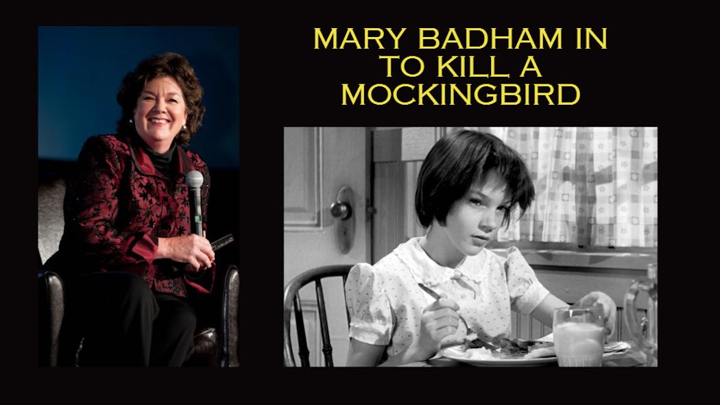 Mary Badham To Kill A Mocking Bird