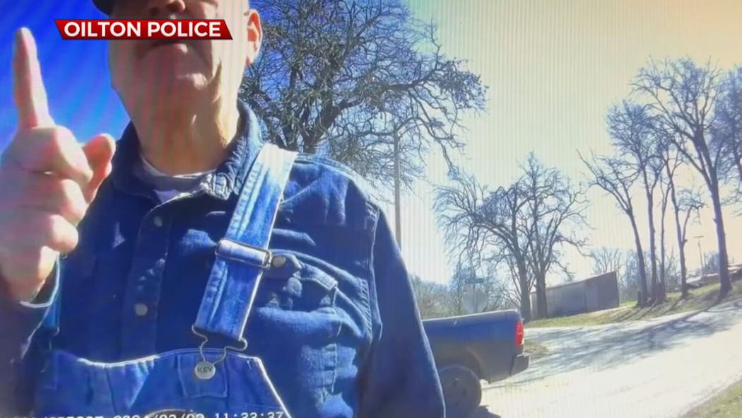 Oilton Police Bodycam Video March 2024