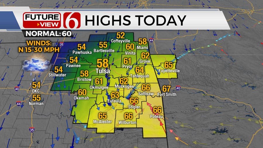 More Storm Chances Friday Before A Weekend Cool Down   Highs 382024.1709900092621 