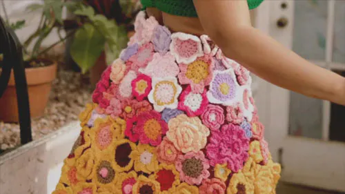 Local Artist Designs, Sells Custom Crocheted Gowns