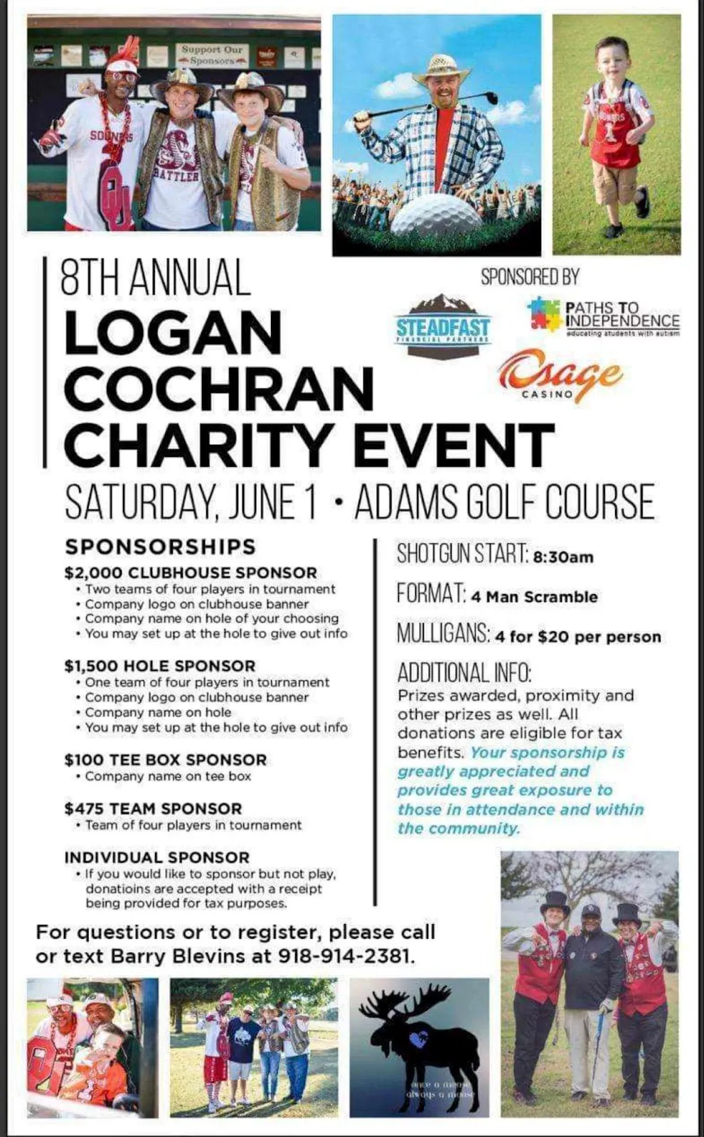 Logan Cochran 8th Annual Charity Event