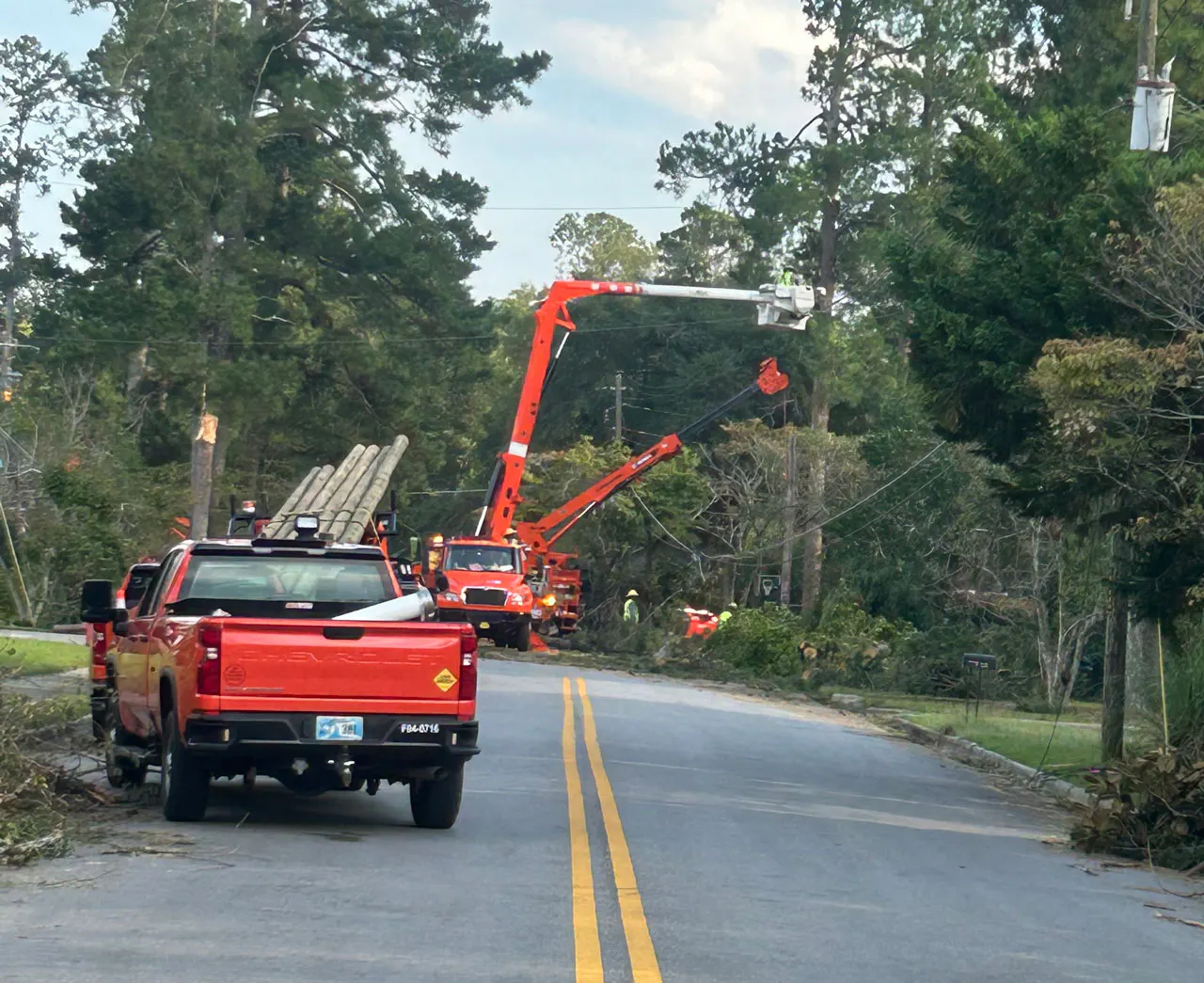 OG&E Crews in Georgia 