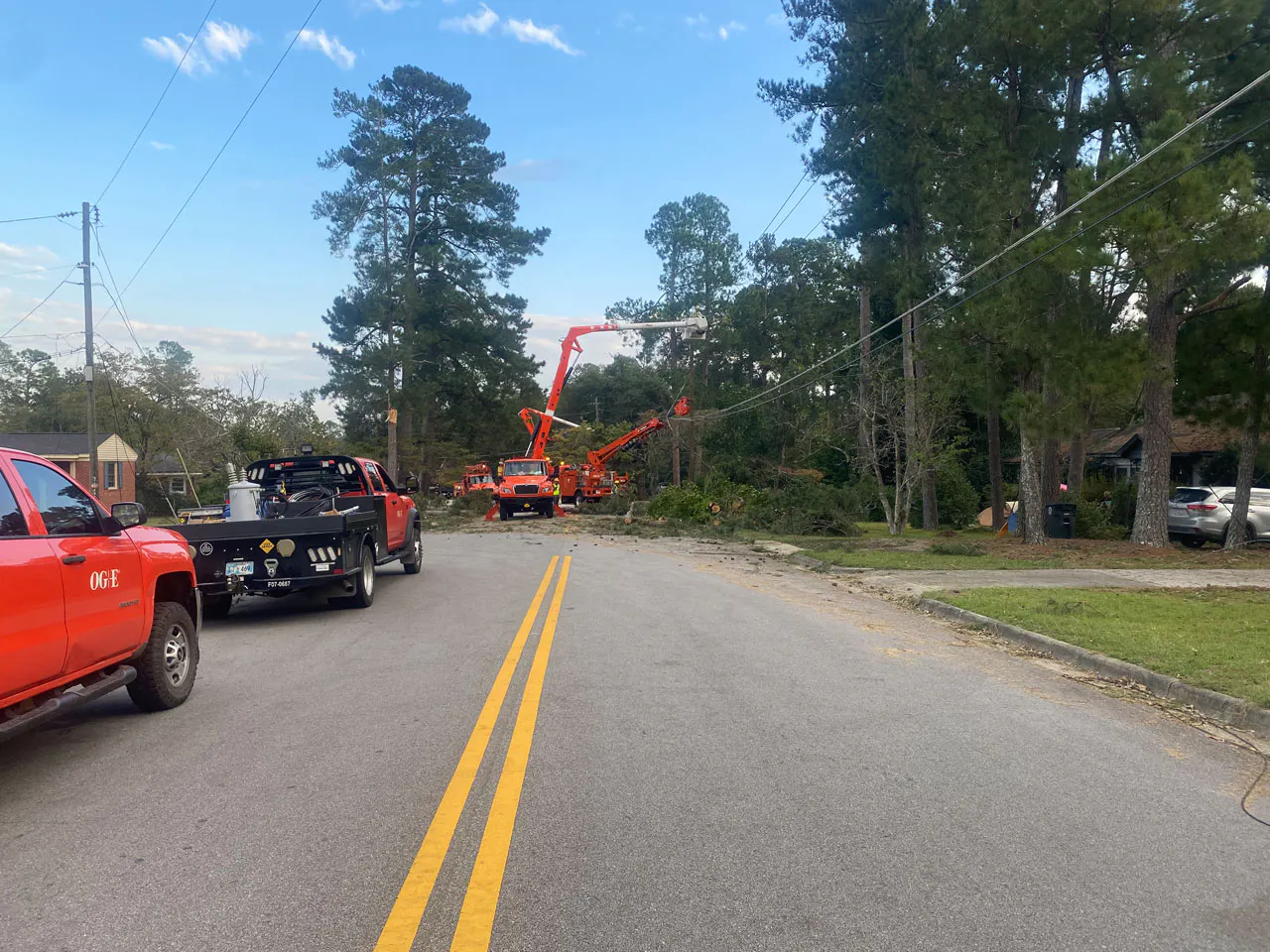 OG&E Crews in Georgia 