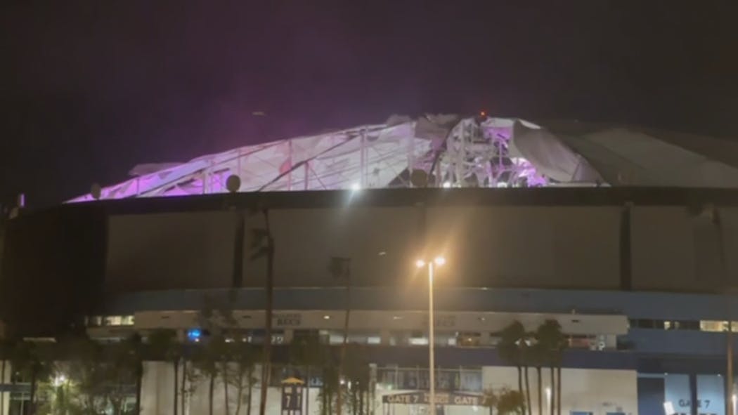 Hurricane Milton Tropicana Field