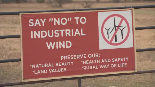 Craig County Wind Farm Sign