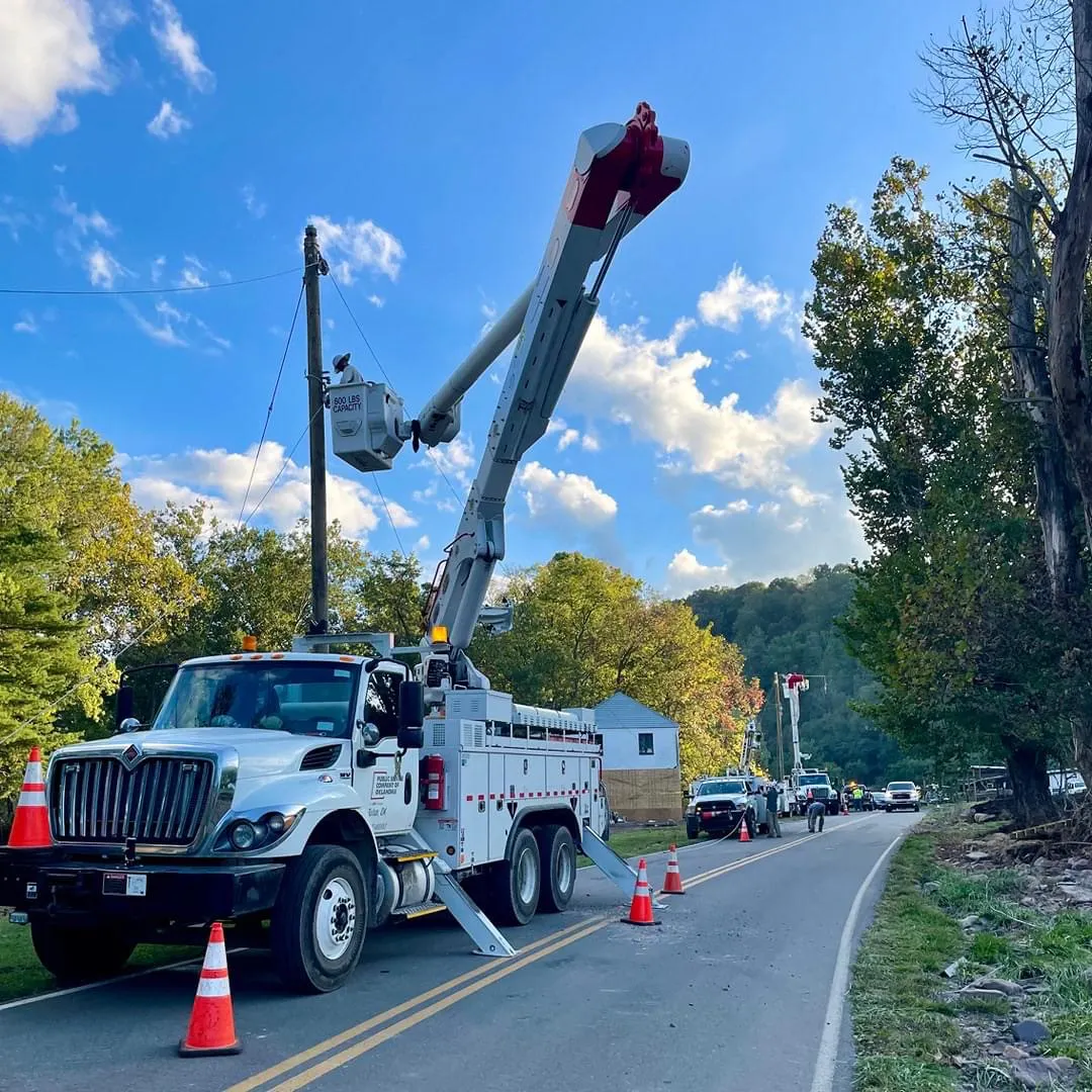 PSO Crews Restoring Power