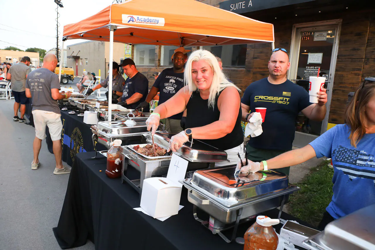 Badges, Beer & BBQ