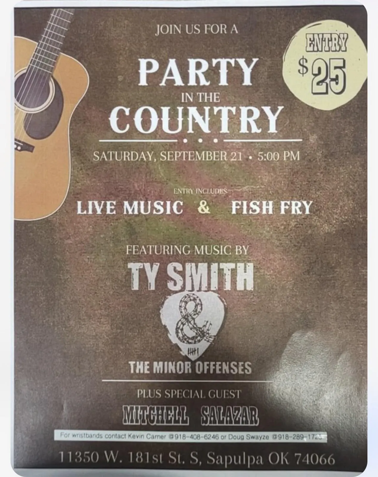 party in the country flyer