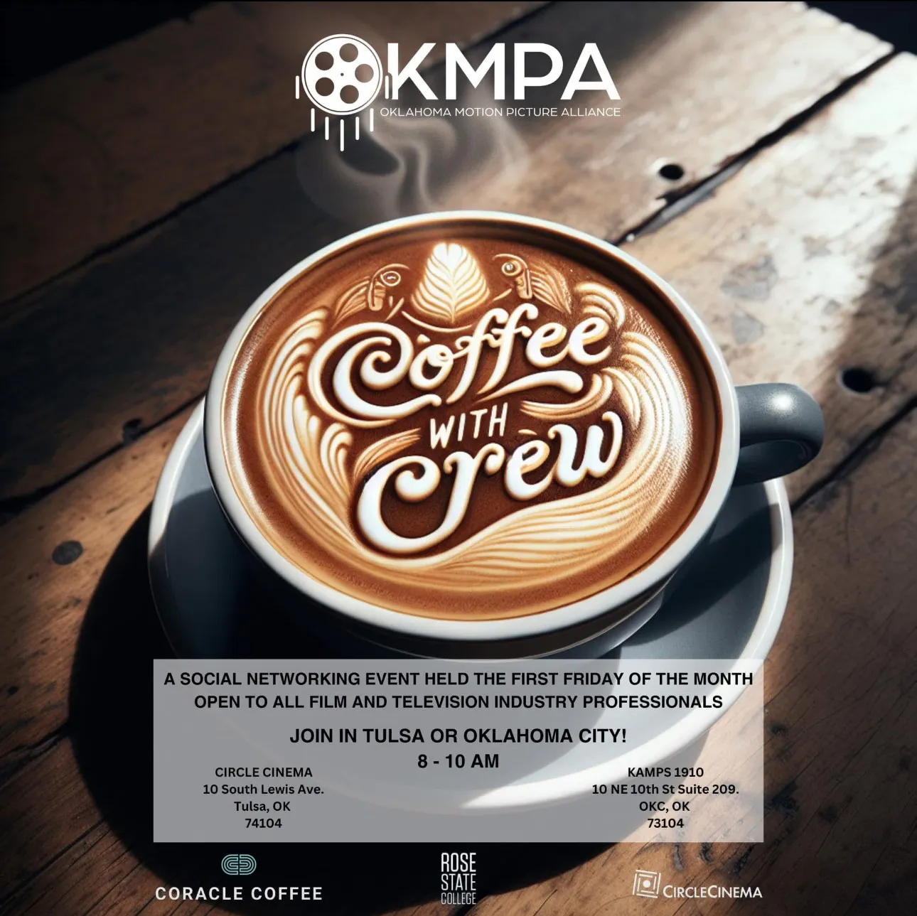 OKMPA Coffee with Crew