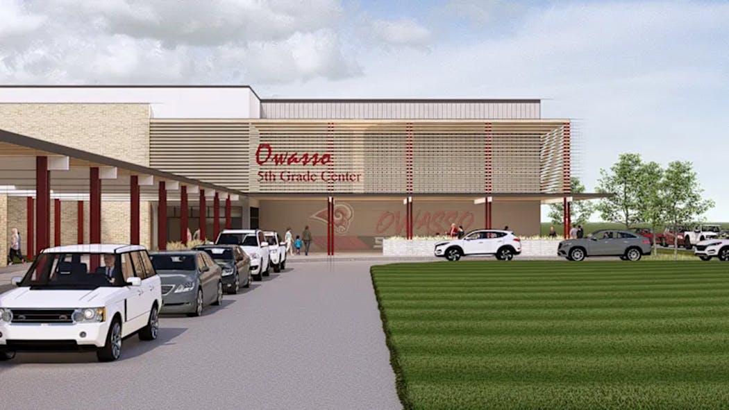 Owasso 5th Grade Center Rendering