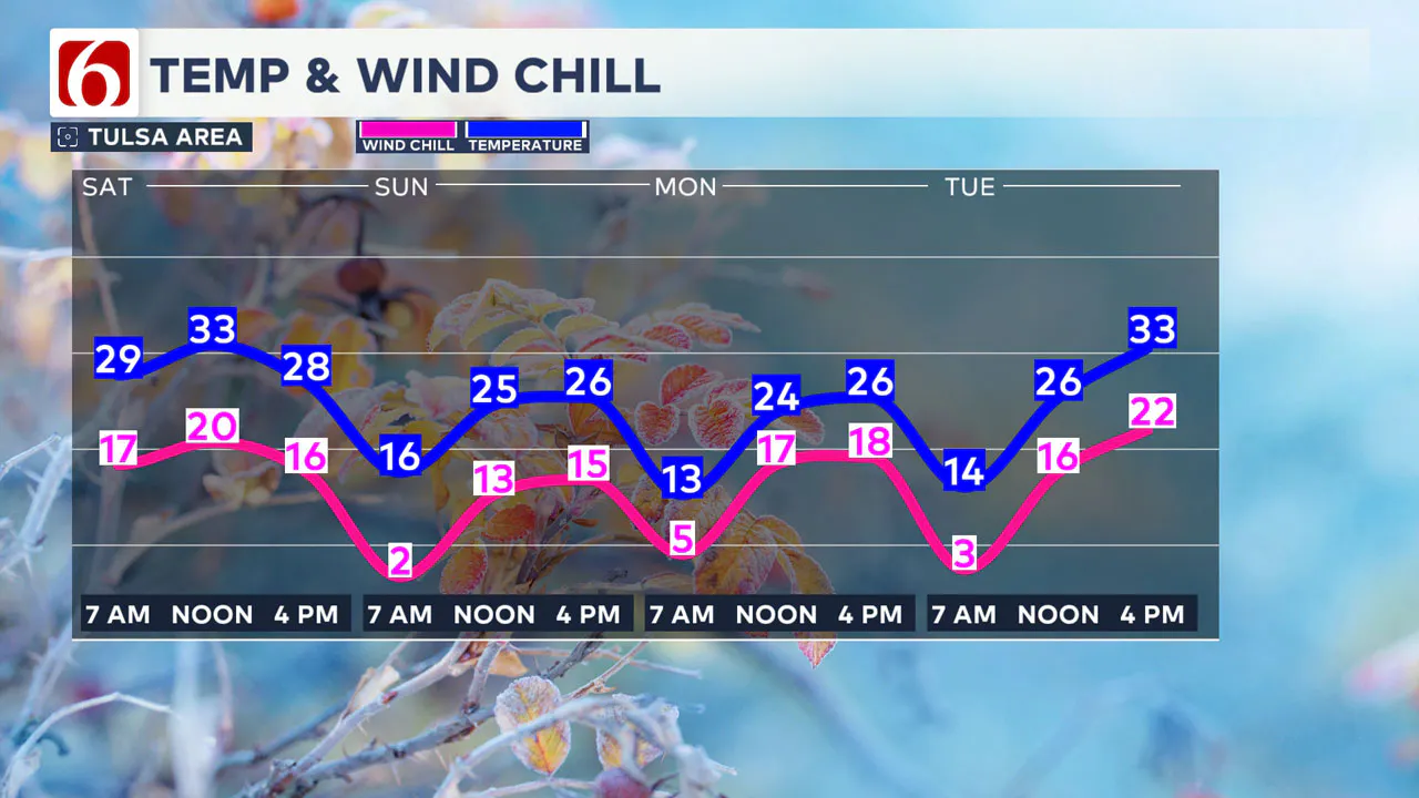 Arctic Air Temps & Wind Chill