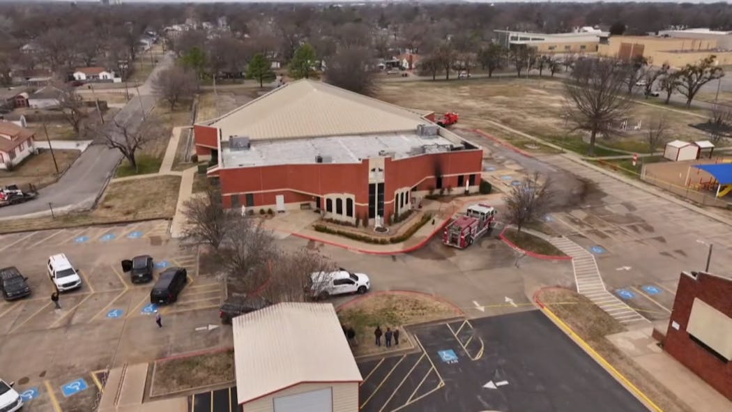 Fire At Muskogee Church Saint Joseph