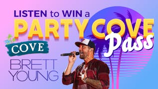 Brett Young: #PartyCovePass!