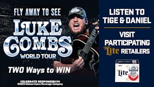 Fly Away To See Luke Combs In Concert!