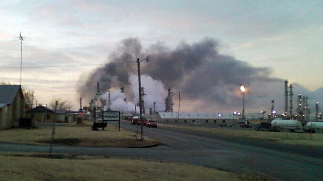 Wynnewood Refinery Explosion Shakes Area