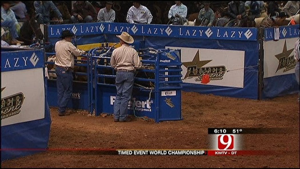 Timed Event Championship of the World Underway At Lazy E Arena In Guthrie