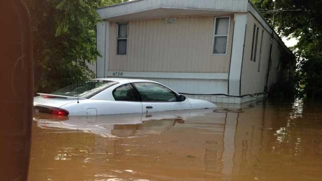 Okc Trailer Park Evacuated Due To Flooding Authorities Seek Missing Man