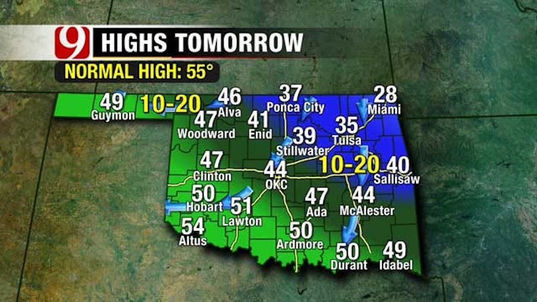 Temperatures To Warm Up In Oklahoma Later This Week