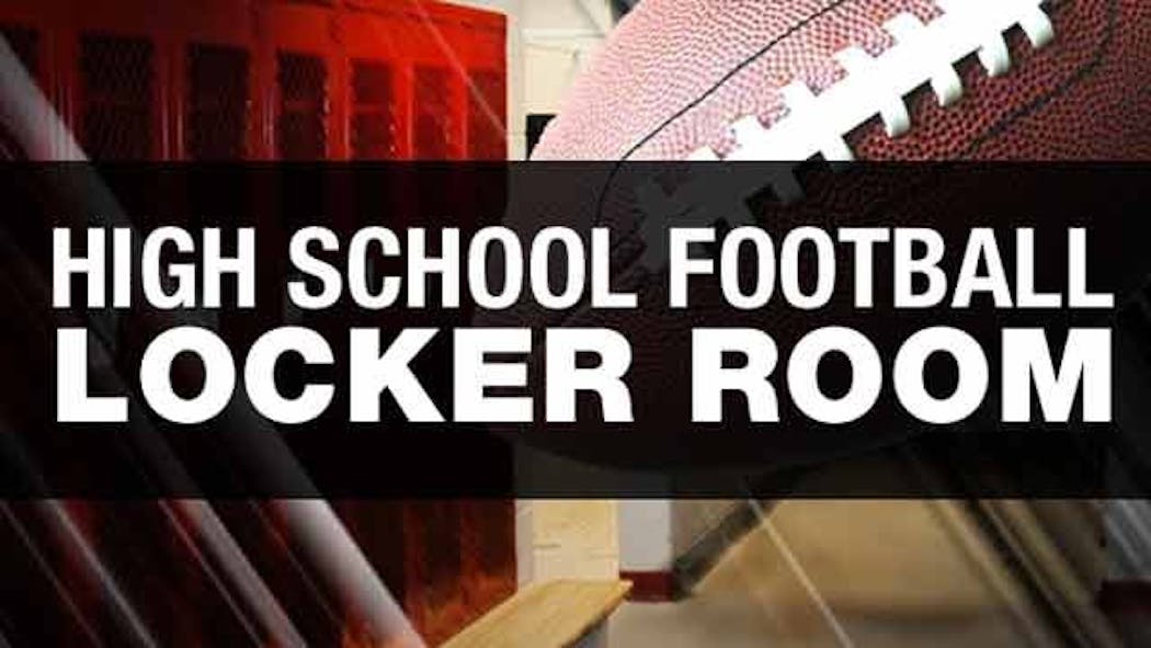 High School Football Locker Room Week 8
