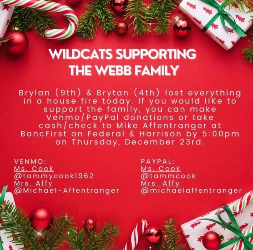 Webb Family Fundraiser