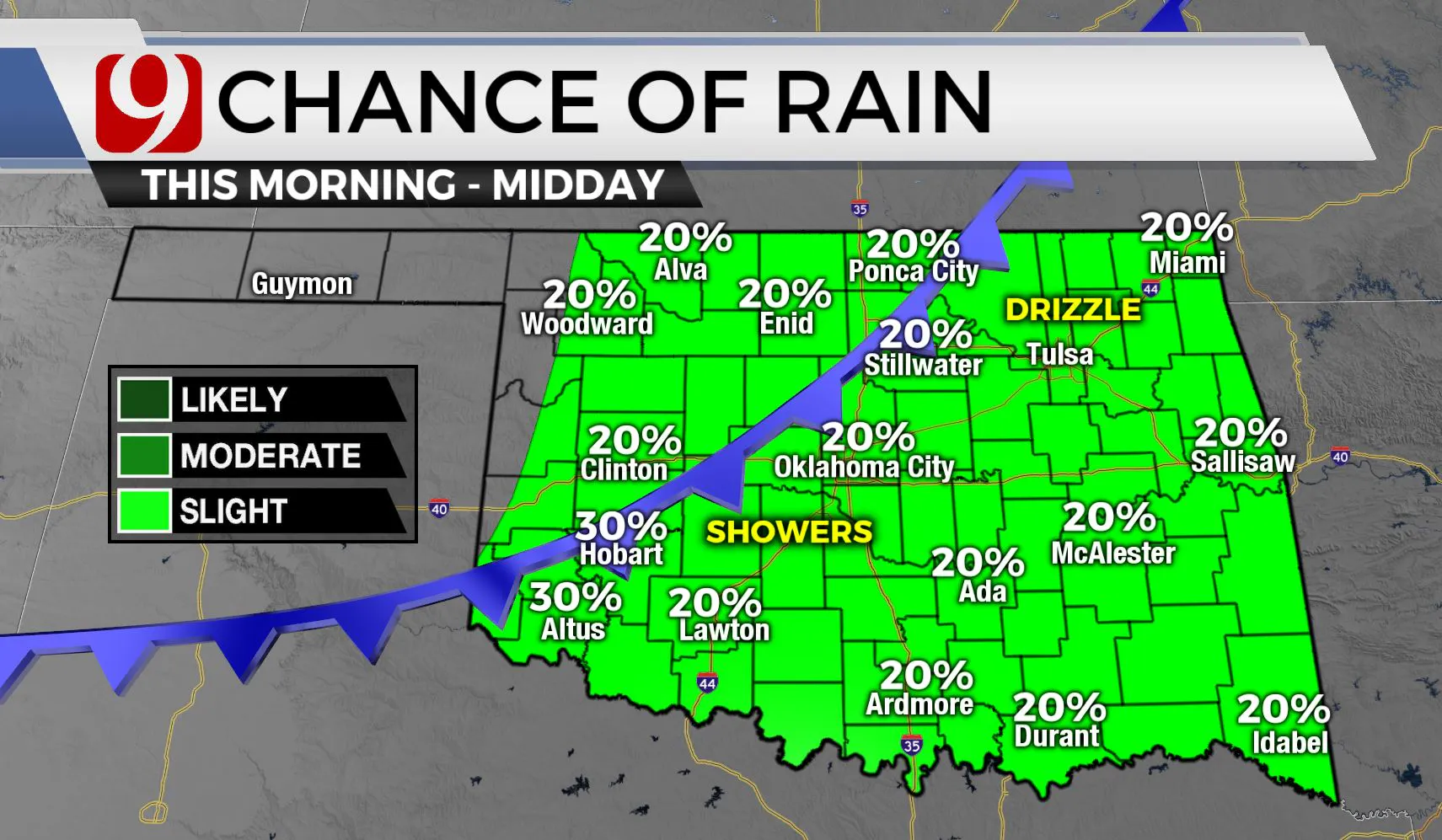 Chance Of Rain