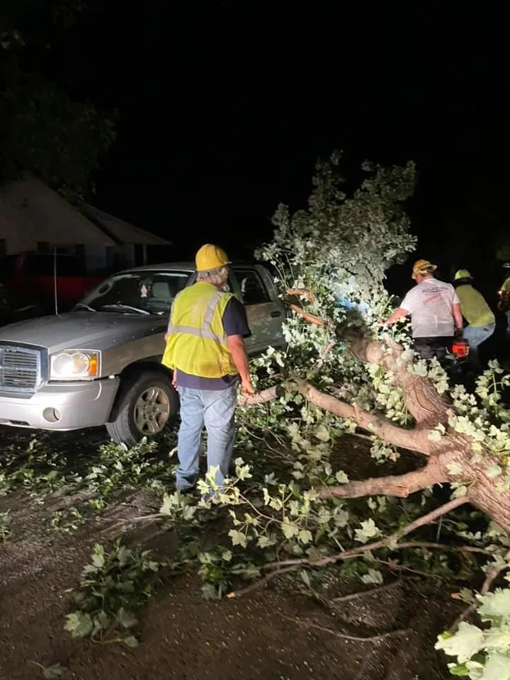 Storm Damage Anadarko