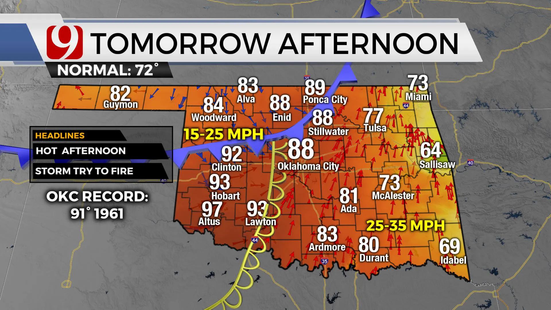 TOMORROW AFTERNOON